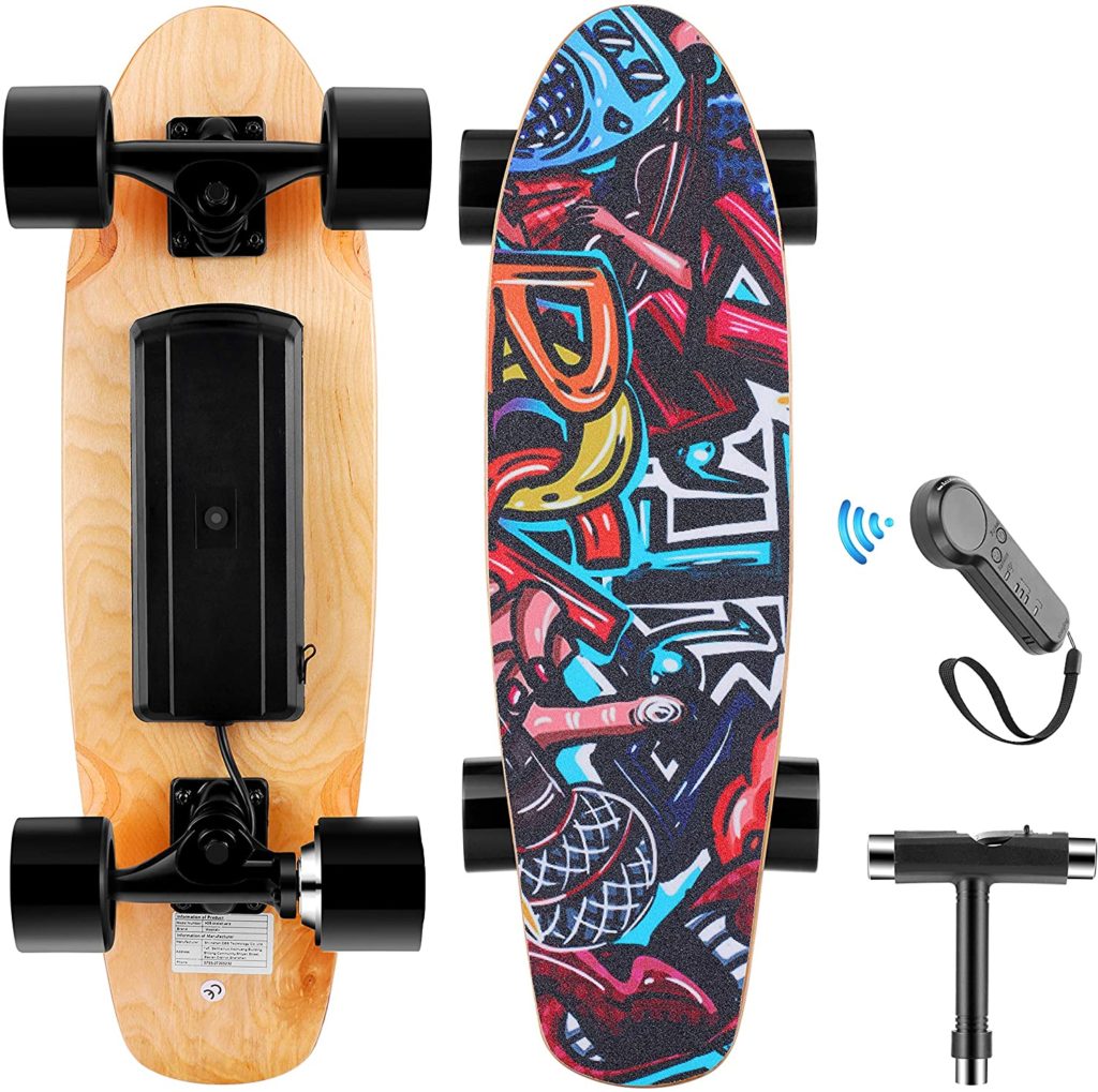 WOOKRAYS Electric Skateboard for Adult